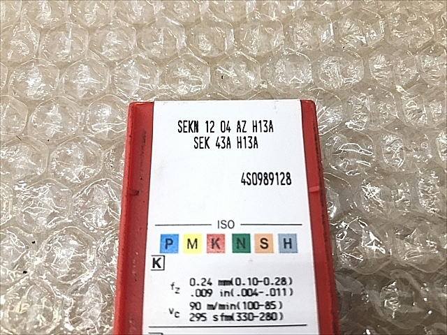 C108481 チップ 新品 サンドビック SEKN 12 04 AZ H13A_2