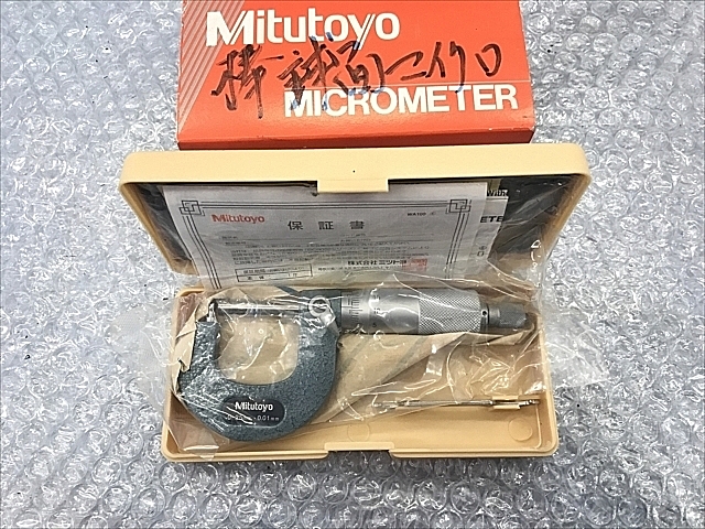 C102218 棒球面マイクロメーター ミツトヨ BMB2-25(115-308)_0