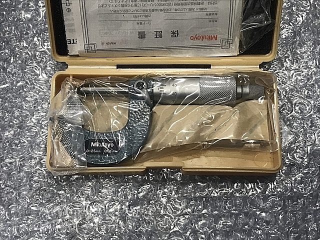 C101963 棒球面マイクロメーター 新品 ミツトヨ BMB2-25(115-308)_0