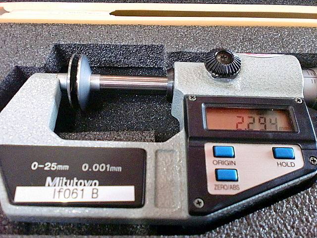 A015808 デジタル歯厚マイクロメータ ミツトヨ GMA-25PM_1