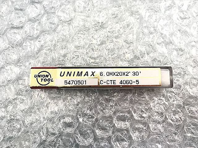 A113127 エンドミル 新品 UNIMAX C-CTE 4060-3 6.0M×20×1°30'