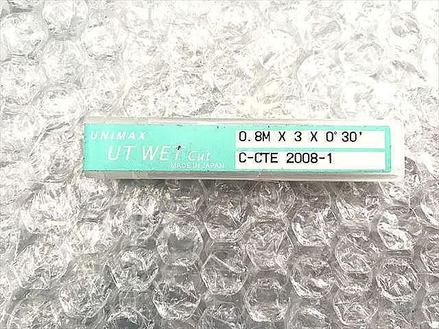 A113121 エンドミル 新品 -- C-CTE 2008-1 0.8M×3×0°30'_0
