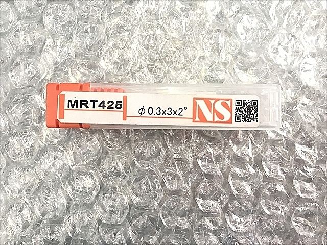 A113085 エンドミル 新品 NS TOOL MRT425 φ0.3×3×2°_0
