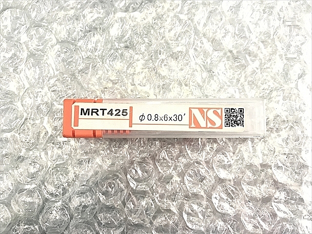 A113055 エンドミル 新品 NS TOOL MRT425 φ0.8×6×30'_0