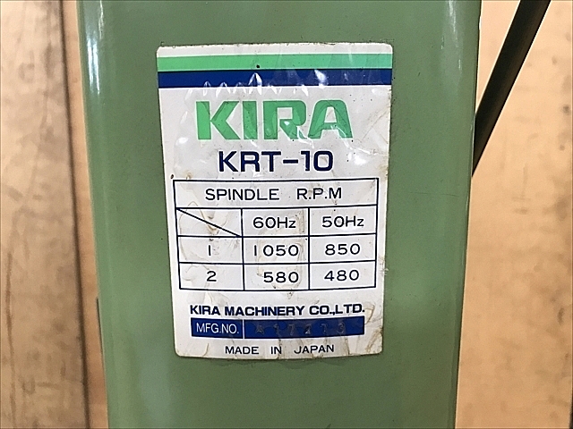 C109371 タッピング盤 KIRA KRT-10_4
