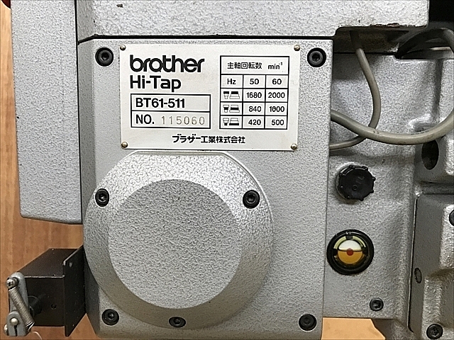 C108748 タッピング盤 ブラザー BT61-511_6