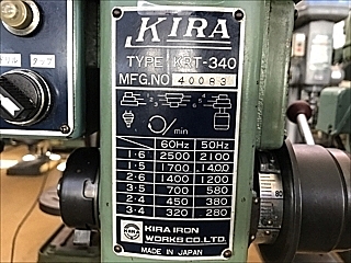 C107194 タッピングボール盤 KIRA KRT-340_6