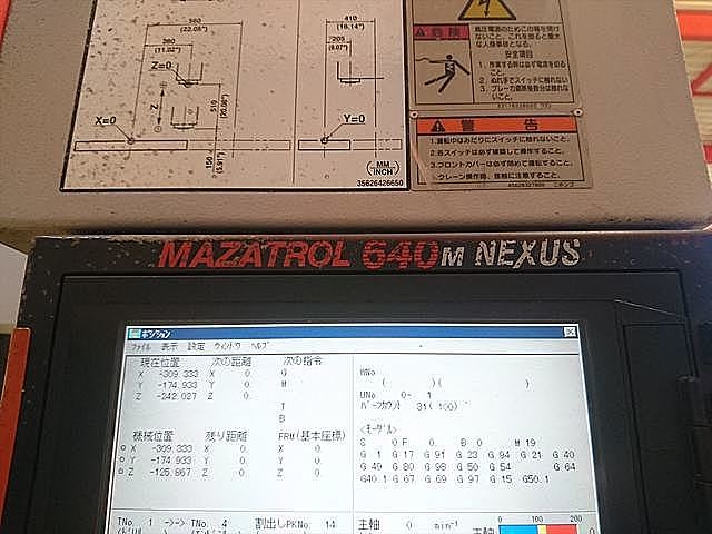 P006597 立型マシニングセンター ヤマザキマザック VCN-410A_13