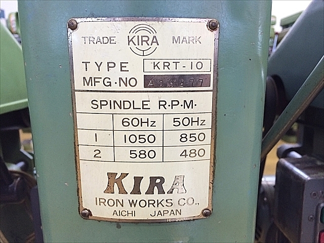 A134838 タッピング盤 KIRA KRT-10_4