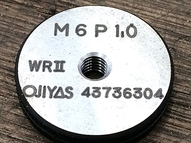 A131408 ネジリングゲージ オヂヤセイキ M6P1.0_1