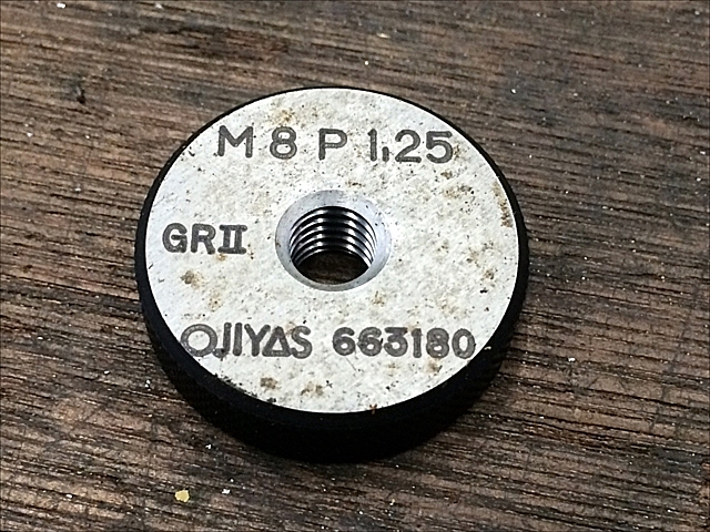 A131409 ネジリングゲージ オヂヤセイキ M8P1.25_1