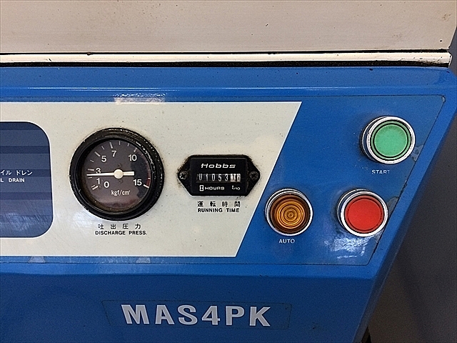 A115393 スクリューコンプレッサー 明治機械製作所 MAS4P-54_3