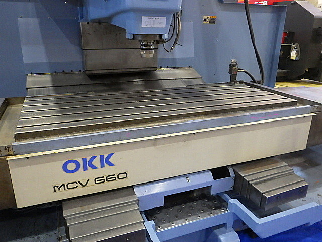 H013004 立型マシニングセンター OKK MCV-660_3