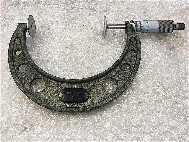 A116414 歯厚マイクロメーター ミツトヨ GMA-125(123-105)_1