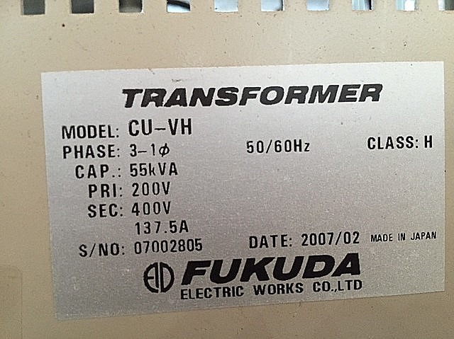 A030577 変圧器 FUKUD CU-VH_1