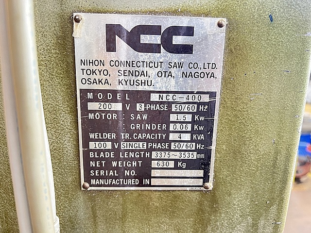 C155298 コンターマシン ニコテック NCC-400_12