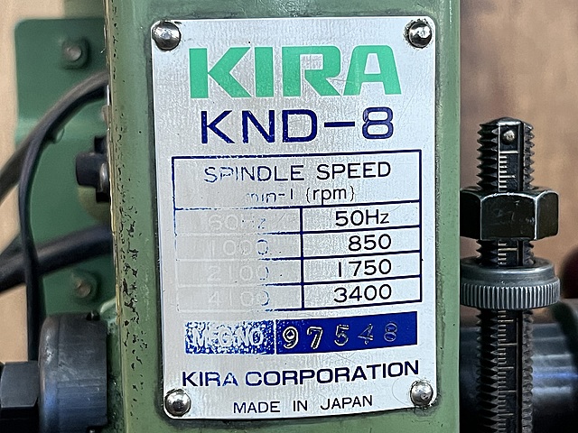 C162677 ボール盤 KIRA KND-8_6
