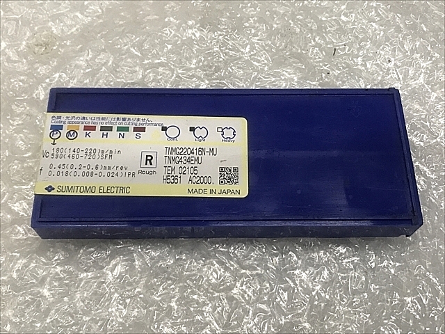 C105786 チップ 新品 住友 TNMG434EMU AC2000_1