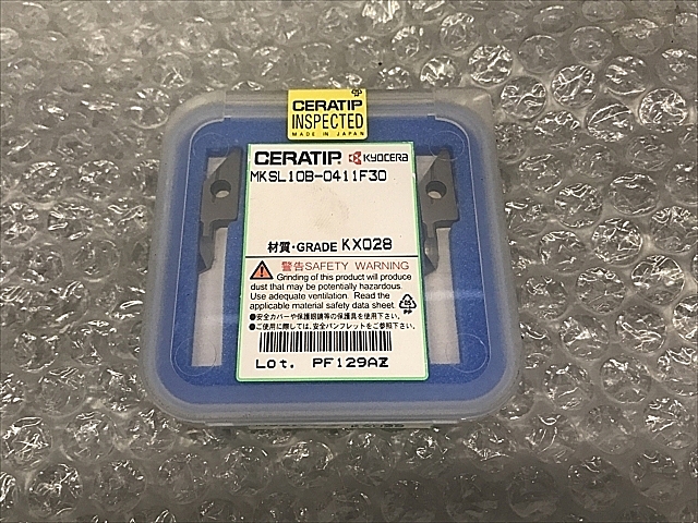 A136652 スローアウェイチップ 新品 京セラ MKSR10B-0311R30Z_0