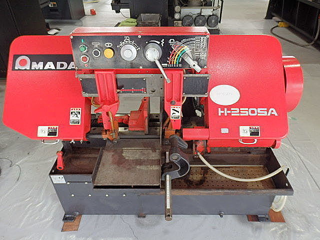 H013216 バンドソー アマダ H-250SA | 株式会社 小林機械