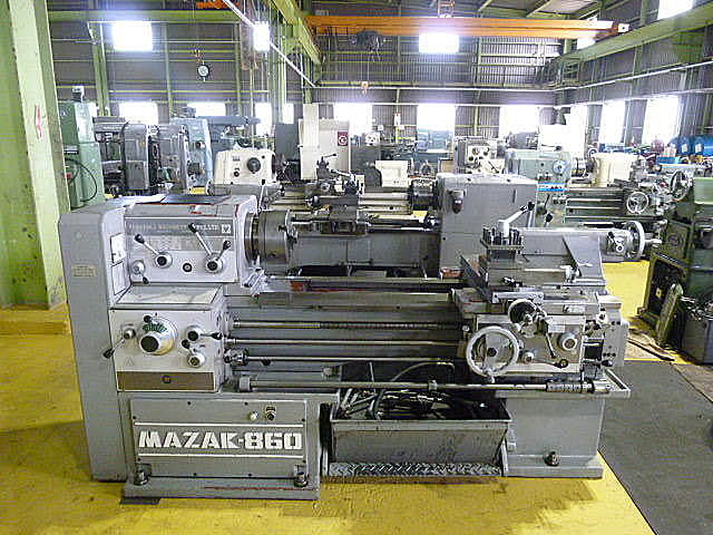 H011983 汎用旋盤 山崎鉄工 MAZAK-860 | 株式会社 小林機械