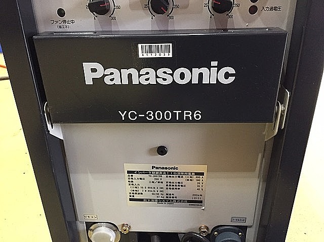 A112035 ＴＩＧ溶接機 パナソニック YC-300TR6 | 株式会社 小林機械