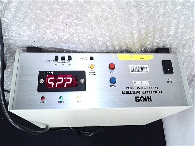 【正規店国産】HIOS デジタルトルクメーター TEM-140 計測器#U 環境測定器