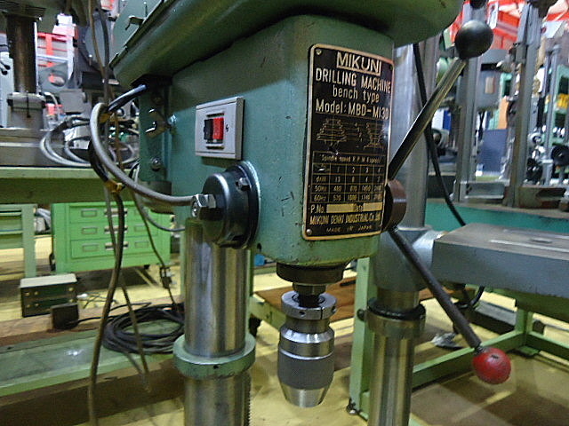 A025991 ボール盤 ミクニ MBD-M13D | 株式会社 小林機械