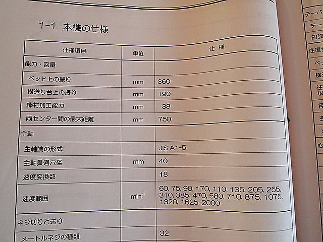 P000999 簡易型ＮＣ旋盤 滝沢 TAC-360_9