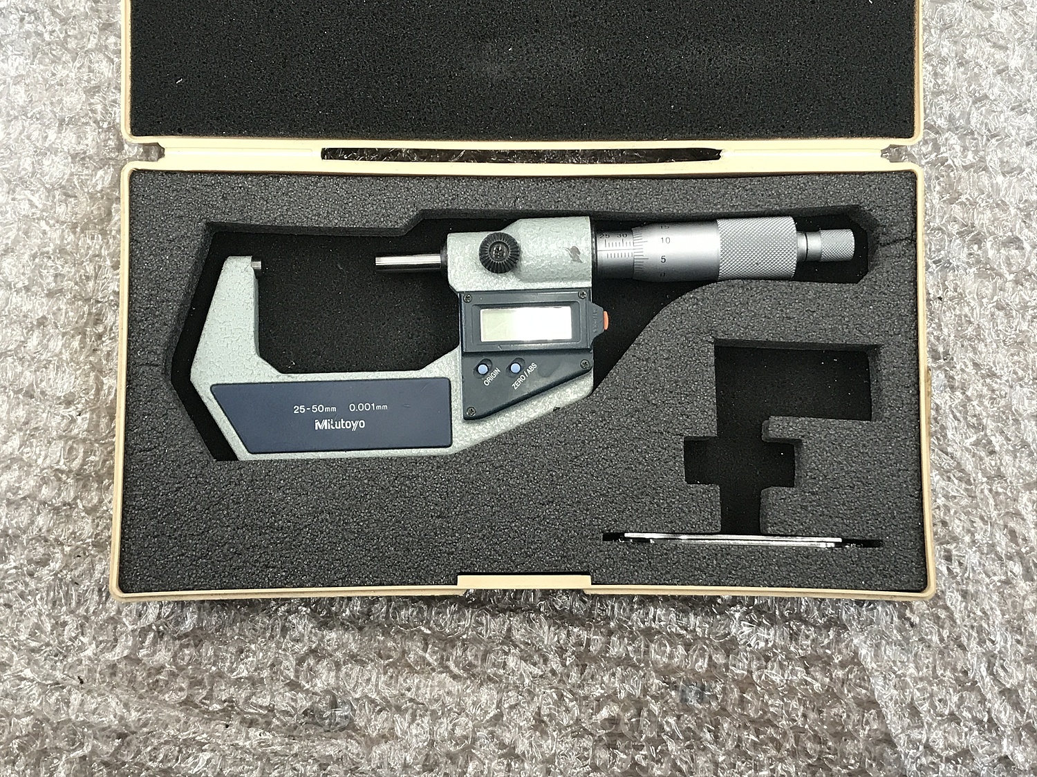ミツトヨデジタルマイクロメーター25-50mm - 工具/メンテナンス