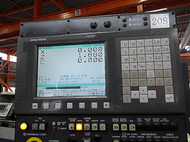 H017424 櫛刃型ＮＣ旋盤 森精機(DMG MORI SEIKI) G07-M_6