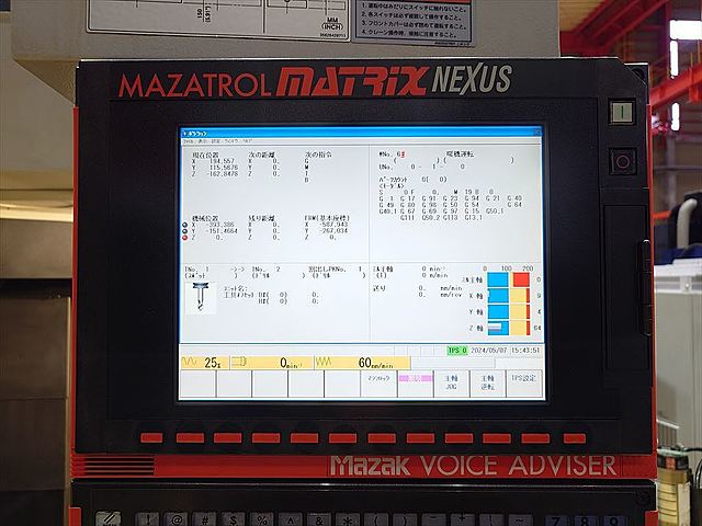 P008520 立型マシニングセンター ヤマザキマザック VCN-410BⅡ_9