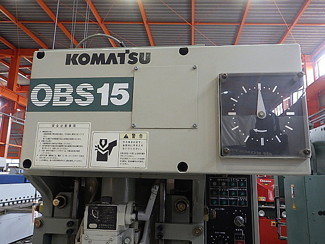 H018621 Ｃ型プレス コマツ OBS15-K2_1