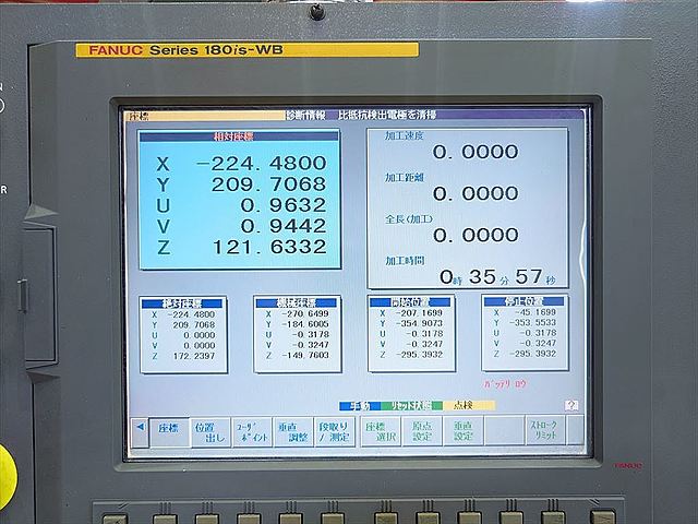 P008623 ＮＣワイヤーカット ファナック α-1iC_9