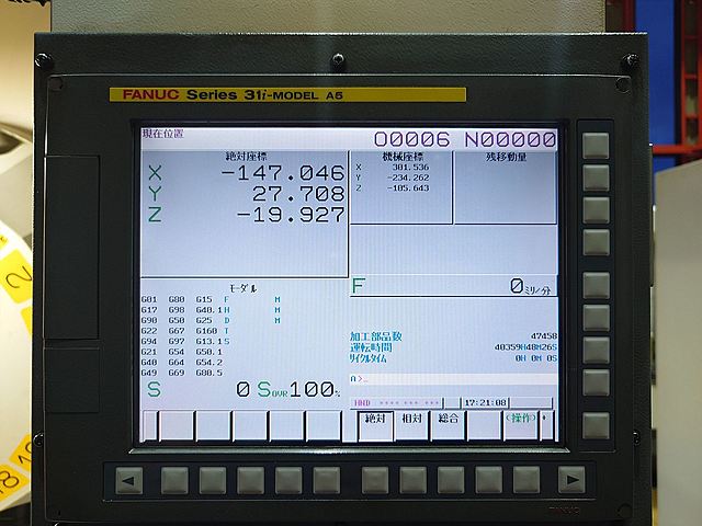 P008597 ドリリングセンター ファナック α-T21iF_8